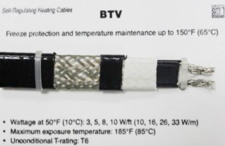 BTV2-CT自控温伴热电缆