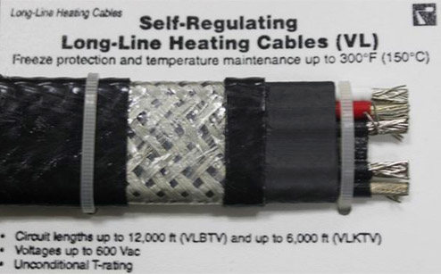 VLBTV2-CT组合型自调温电伴热带